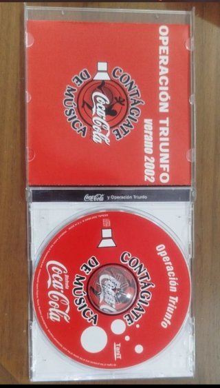 CD Operación Triunfo y Coca-Cola