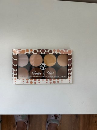 Paleta W7 Shape & Glow Contorno Highlight