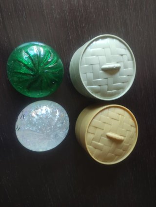 2 Squishy Ravioli Glitterati