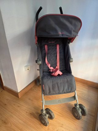 Silla de Paseo Maclaren Quest Gris/Rosa