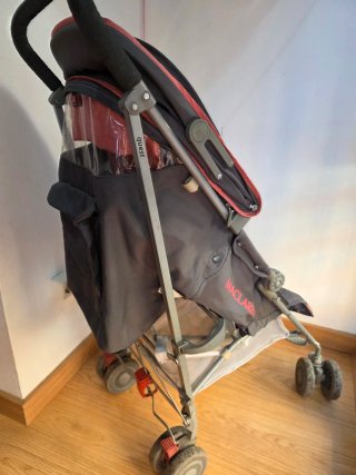 Silla de Paseo Maclaren Quest Gris/Rosa