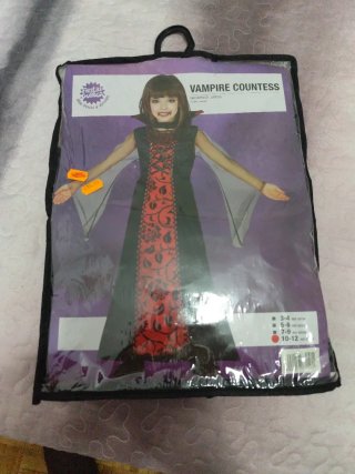 Disfraz Vampira 10-12 años