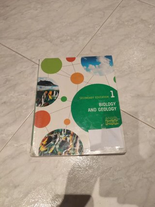 Biology and Geology Secondary Education 1