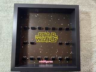 Cornice Star Wars per Minifigure Lego