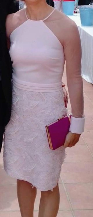 Vestido Rosa Palo Silvia Navarro