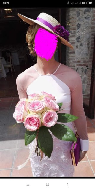 Vestido Rosa Palo Silvia Navarro