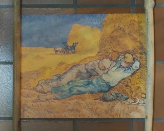 Póster "La siesta" de Van Gogh