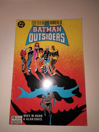 Colección de comics Batman y los outsiders