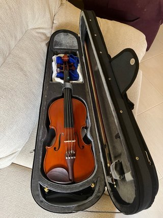 Violín Yamaha 3/4 con arco y reposacabezas