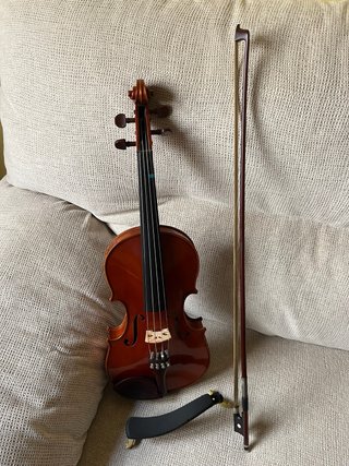 Violín Yamaha 3/4 con arco y reposacabezas