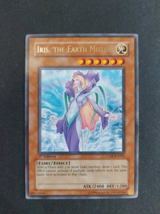 Carta Yugioh Iris the Earth Mother 1Ed Rara