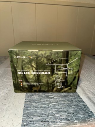 Cámara de Caza 4G LEMNOI Solar Doble Lente