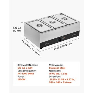 mueble acero para el hogar 12.2 kg 1200W
