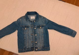 Cazadora vaquera Zara azul