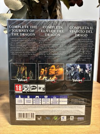 Collezione Yakuza Remastered per PS4 e PS3 sigillata