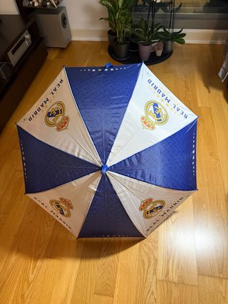 Paraguas Real Madrid Azul y Blanco