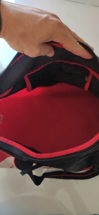 Bolsa Deporte Nike Negra y Roja