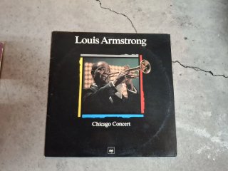 Louis Armstrong Chicago Concert LP Jazz