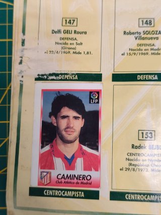 Fútbol Liga 96-97 Bollycao Cromos