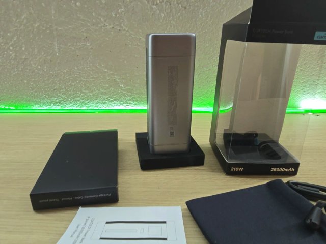 CUKTECH Power Bank 25000mAh 210W MAX