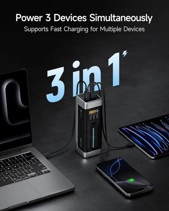 CUKTECH Power Bank 25000mAh 210W MAX