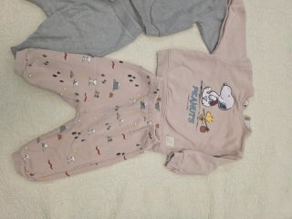 2 Chándales Bebé 6-9 Meses Zara
