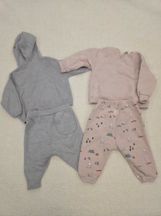 2 Chándales Bebé 6-9 Meses Zara