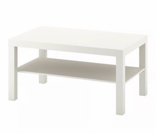 Mesa de TV LACK IKEA blanca