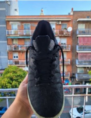 Zapatillas Fútbol Sala Adidas Negras Rojas
