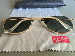 Gafas de sol Ray-Ban RB3025 Aviator Dorado/Verde