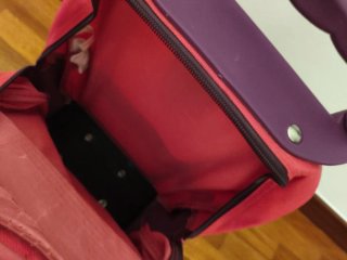 Mochila Ruedas Hannah Montana Rock