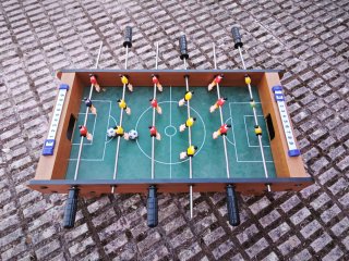 Futbolín de mesa para niños