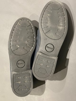 Zapatos Castellanos Gorila Azul Talla 38 Nuevos