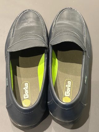Zapatos Castellanos Gorila Azul Talla 38 Nuevos