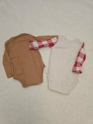2 Bodies Navideños 6-9 Meses