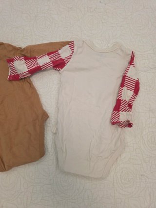 2 Bodies Navideños 6-9 Meses