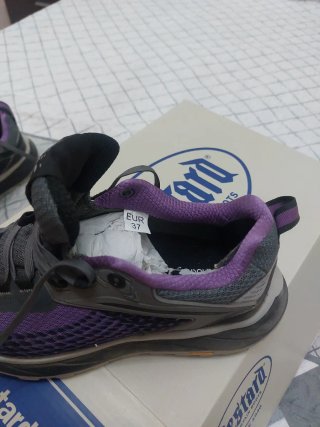 Zapatillas Bestard senderismo mujer grises/moradas
