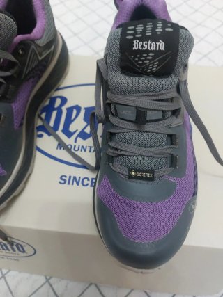 Zapatillas Bestard senderismo mujer grises/moradas