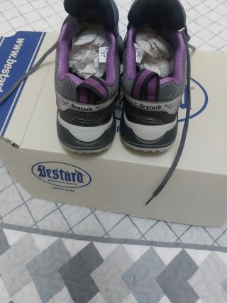 Zapatillas Bestard senderismo mujer grises/moradas