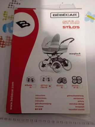 Cochecito Bebecar Clásico Silla 360 XL
