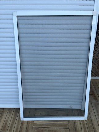 Ventana aluminio Climalit de 150x180 y mosquietera