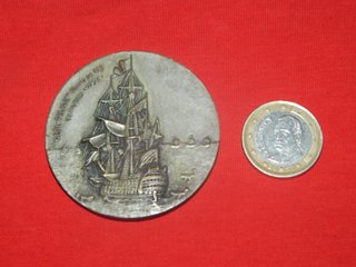 Medalla Barco Real Felipe Salon Nautico Barcelona