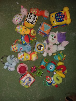Lote Peluches Bebé Juguetes