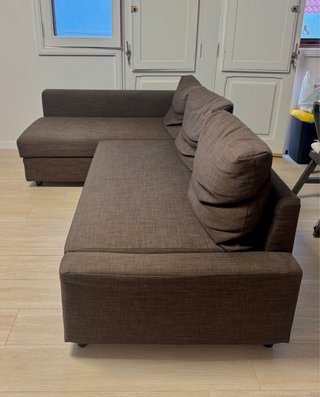 Sofá Cama 3 Plazas IKEA FRIHETEN Marrón