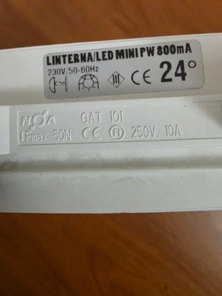 Foco de carril GLOBAL 10A 1200W