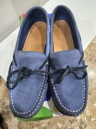 Náuticos niño azul talla 36
