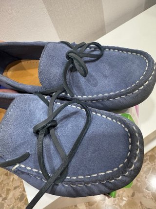 Náuticos niño azul talla 36