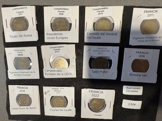 Lote 12 Monedas Conmemorativas Euro Alemania