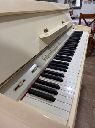 Piano digital Samick SE-876G blanco con banqueta