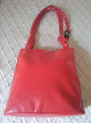 Bolso rojo mujer